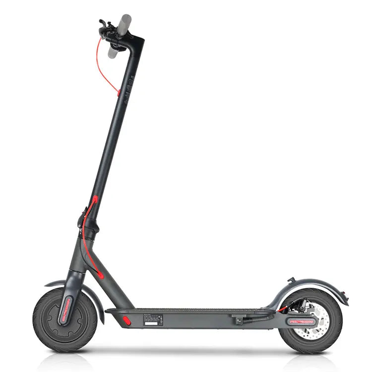 Side profile of Hypeflow E1 highlighting compact frame