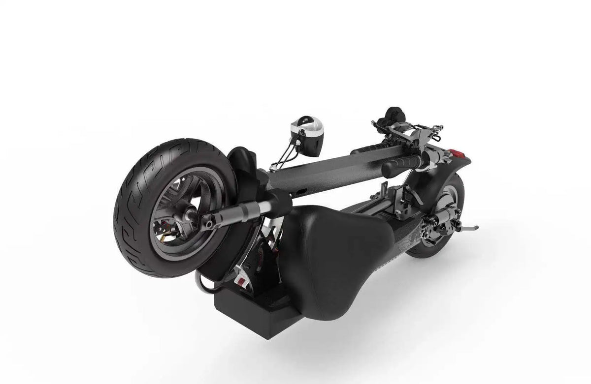 Quick folding mechanism of Hypeflow FX-7 for convenience