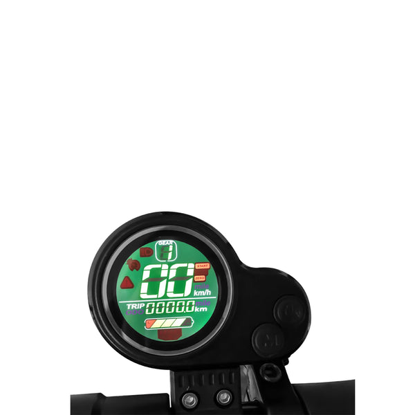 Hypeflow FX-7 electric scooter speedometer with speed and battery display