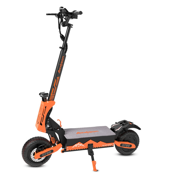 Hypeflow GT08 electric scooter equipped for all-terrain rides